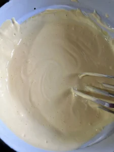 smantana cu galbenusuri pentru ciorba de pleurotus