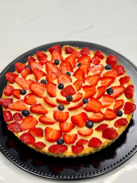 Tarta cu capsuni