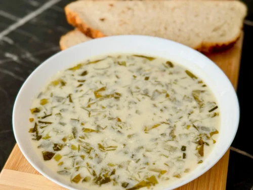 ciorba de salata verde