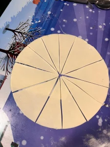 aluat in triunghiuri