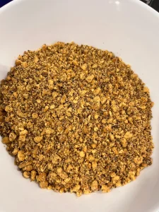 nuca prajita macinata